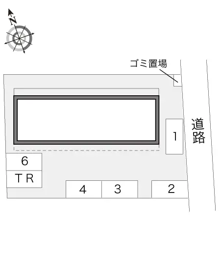 ★手数料０円★横浜市泉区中田南　月極駐車場（LP）